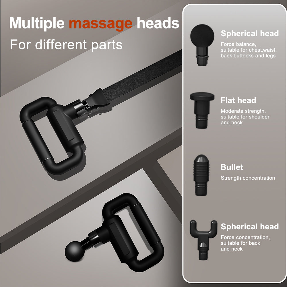 2025 Best-selling Fascial Massager With Belt - 6-speed Deep Muscle Massager For Relaxation And Rehabilitation - Portable Fitness And Relaxation Therapy Device