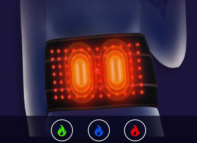 Vertebral Correction, Lumbar Support, Heating Belt