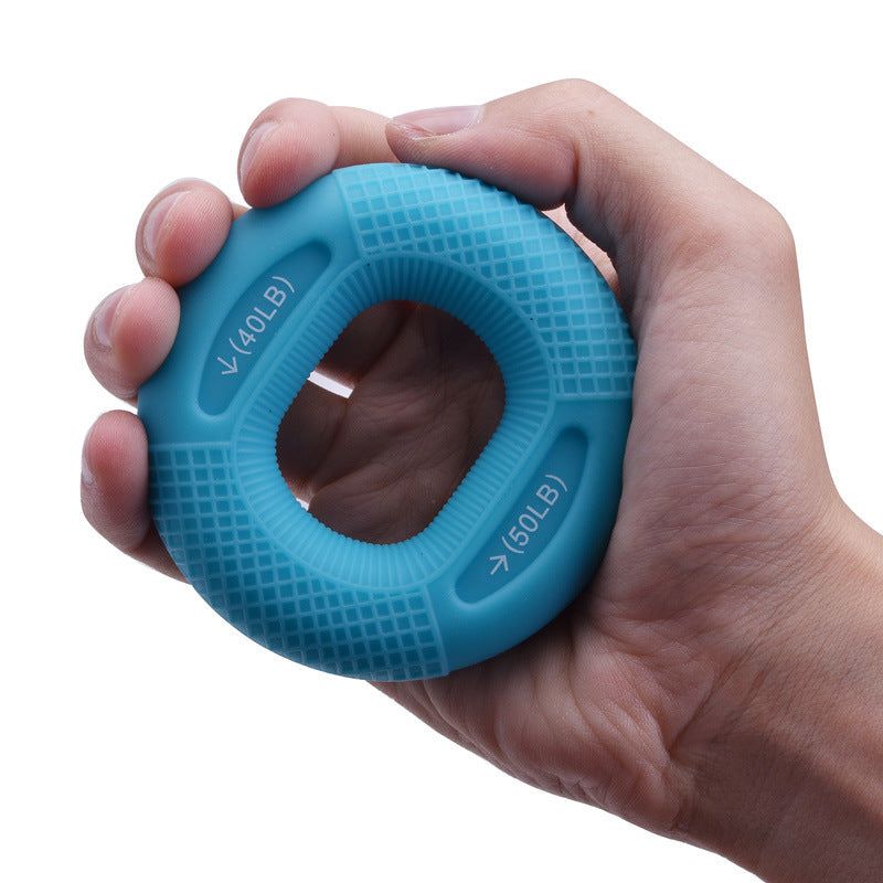 Silicone Grip Device Training Arm Muscle Strength Rehabilitation Grip Ring