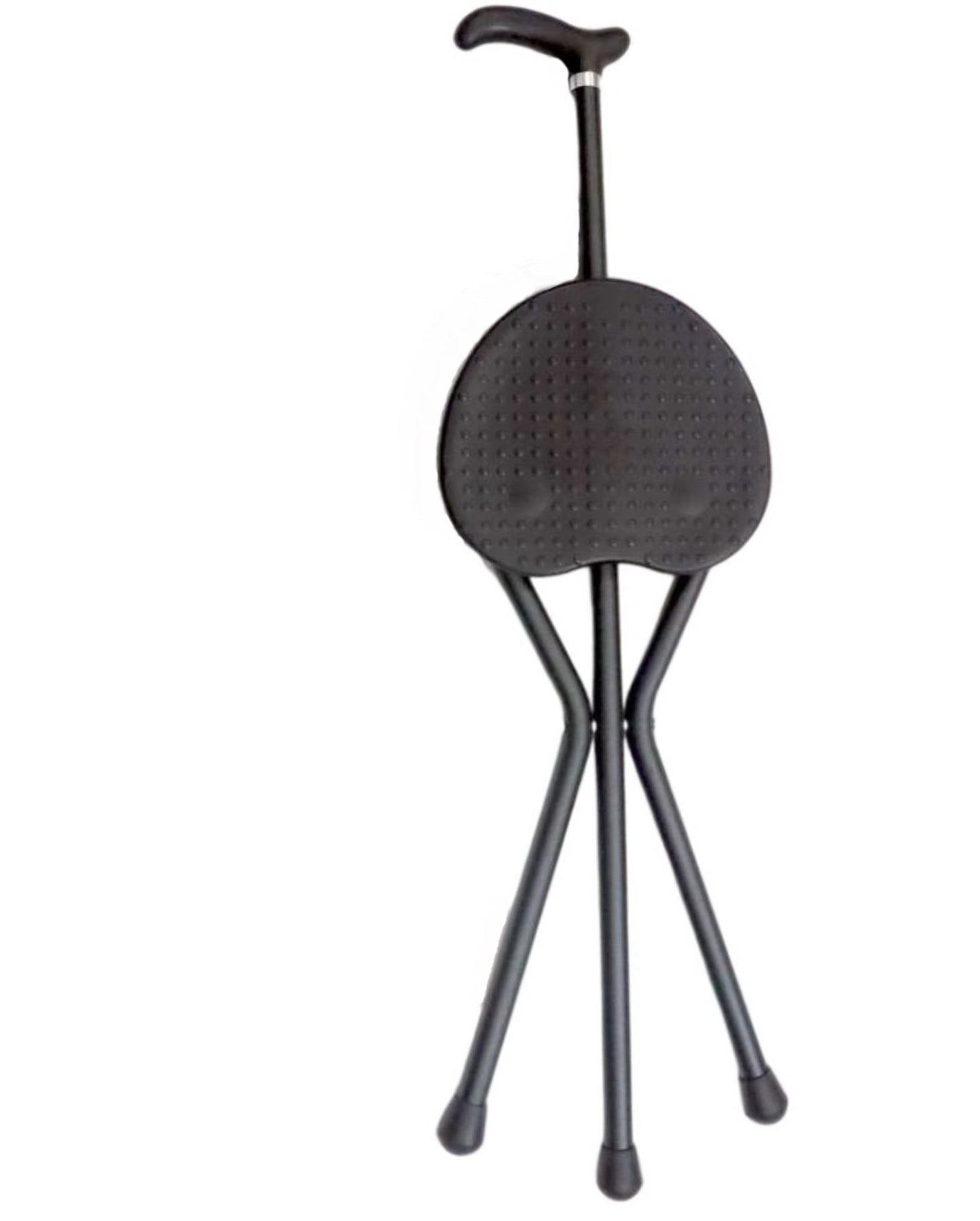 Aluminum Alloy Crutch Stool Tripod For Elderly Rehabilitation