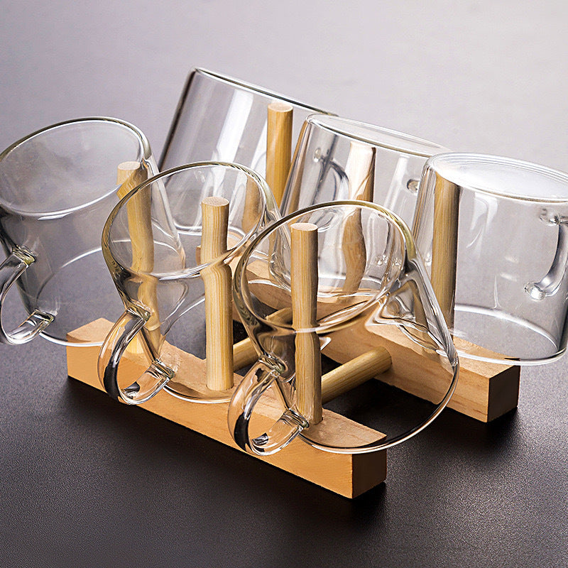 Tea Separation Pot Walnut Handle