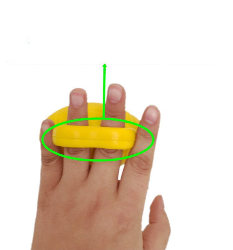 Latex Finger Grip Ball Training And Rehabilitation Equipment