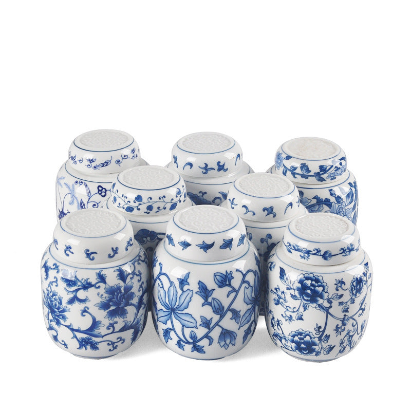 Blue And White Porcelain Tea Pot Ceramic Packaging Box