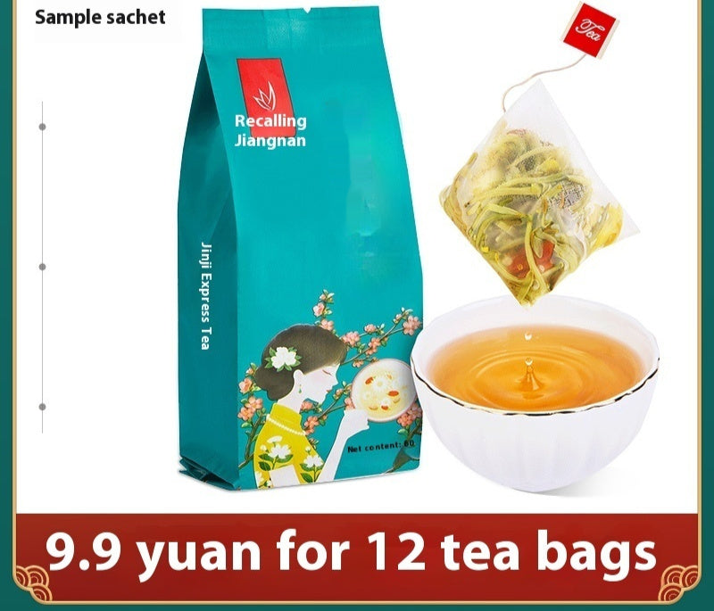 Honeysuckle Medlar Cassia Seed Stay Up Late Cool Tea