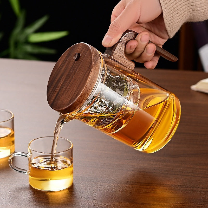 Does Not Stainless Steel Tea Strainers Glass Piaoyi Tea Pot