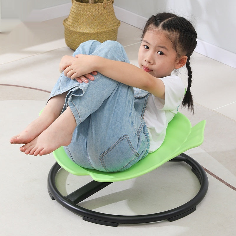 Children's Balance Swivel Chair Vestibule Rehabilitation Sensory Training Toy Fish-shaped Swivel Chair