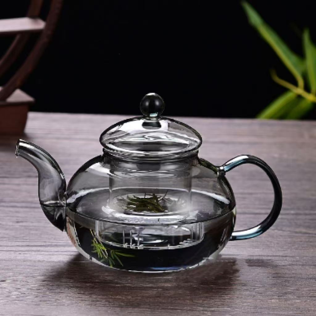 Glass Tea Set Scented Teapot High Temperature Resistant Tea Brewing Pot Large Capacity Tea Cooker