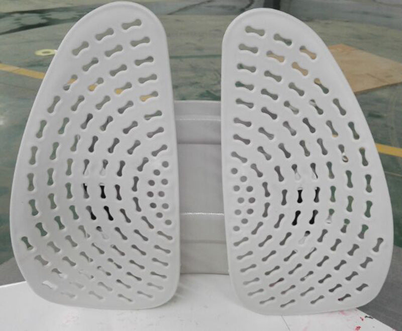 Car Lumbar Support Breathable Mesh Lumbar Pad Elastic And Comfortable Back Cushion