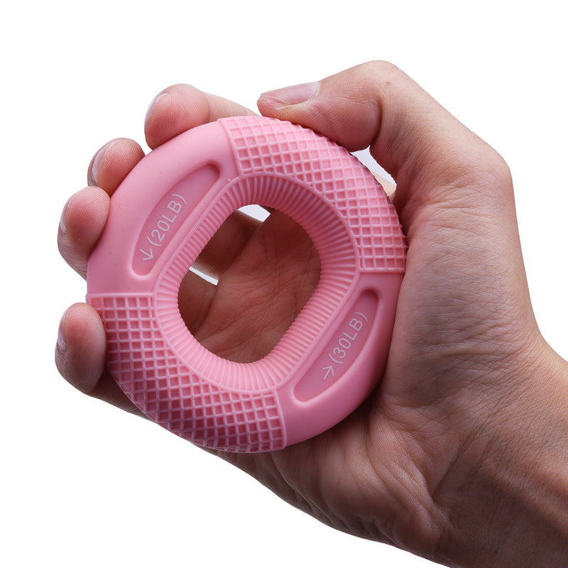Silicone Grip Device Training Arm Muscle Strength Rehabilitation Grip Ring
