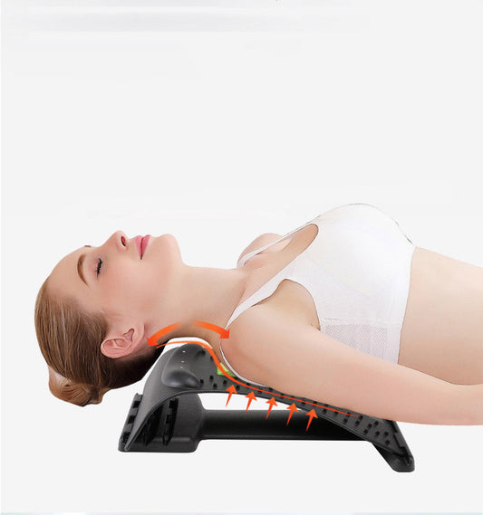Cervical spine stretch neck braces