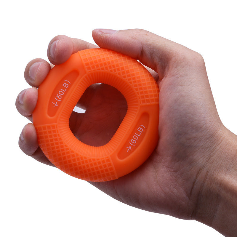 Silicone Grip Device Training Arm Muscle Strength Rehabilitation Grip Ring