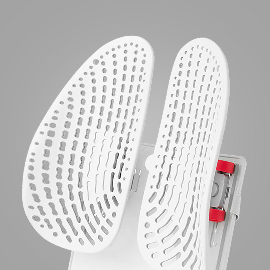 Adjustable Car Chair Back Support Seat Chair Lumbar Back Support Waist Cushion Ventilate Mesh Pad For Office Home