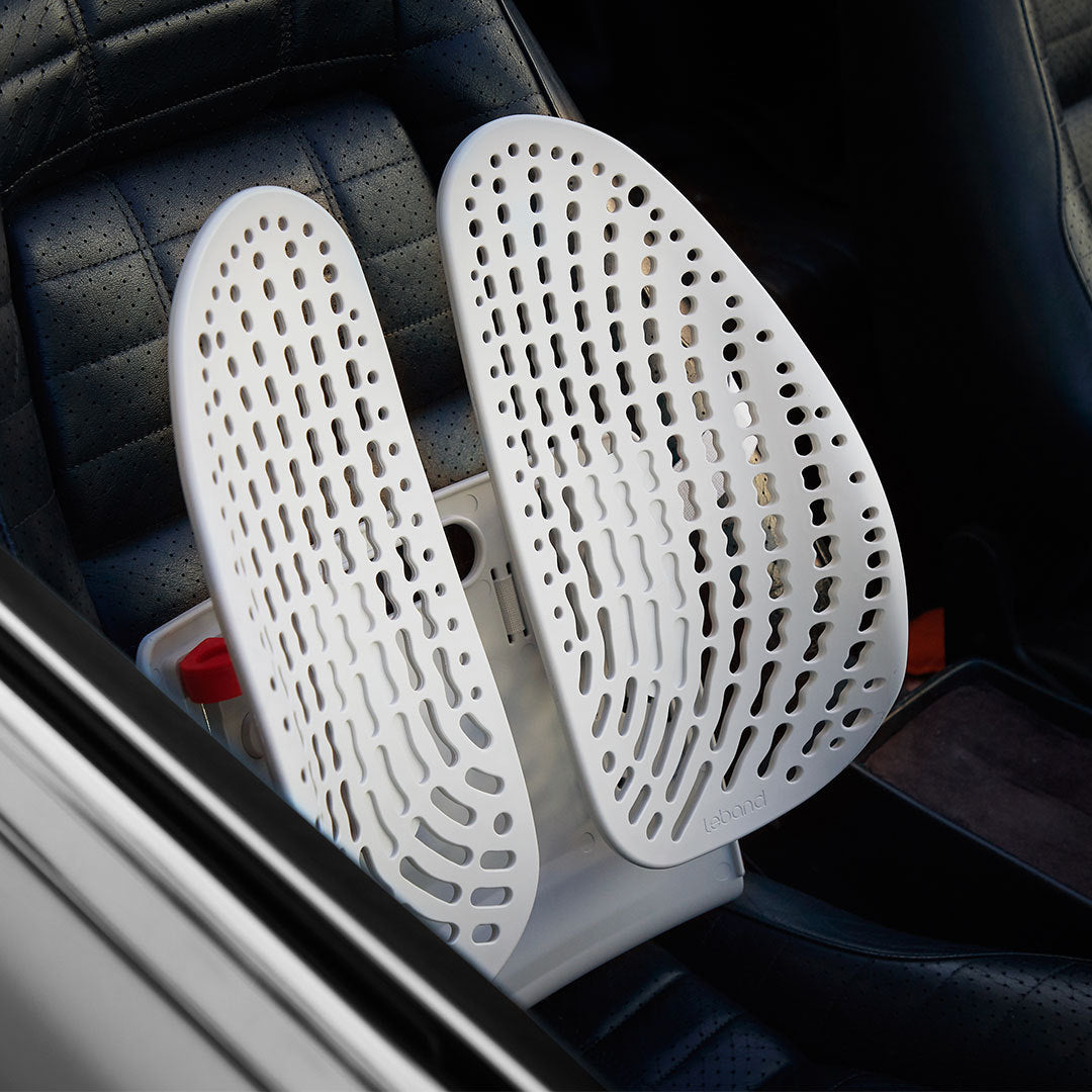 Adjustable Car Chair Back Support Seat Chair Lumbar Back Support Waist Cushion Ventilate Mesh Pad For Office Home