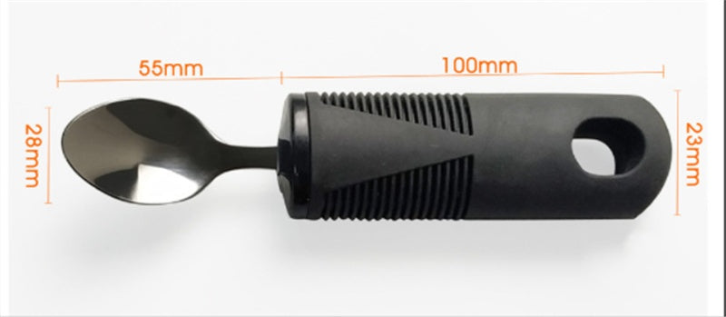 Four-piece Set of Self-adaptive Rehabilitation Food Aid Tableware