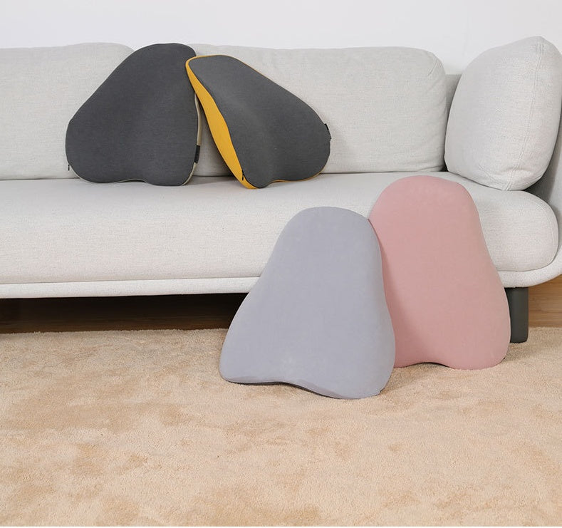 Memory Foam Lumbar Support Office Chair Car Lumbar Pillow Back Cushion