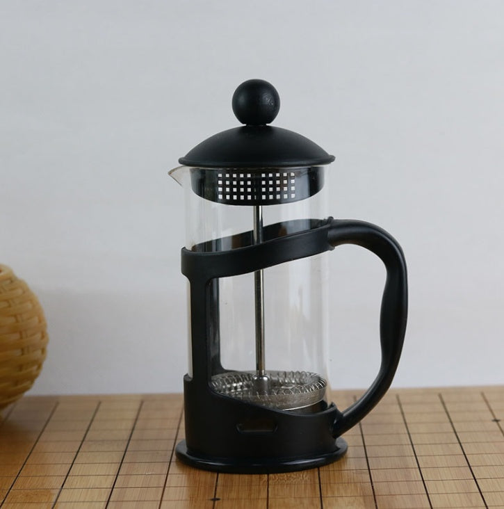 High temperature resistant borosilicate coffee filter pot method pressure pot tea machine pressure pot teapot hand coffee pot milk machine