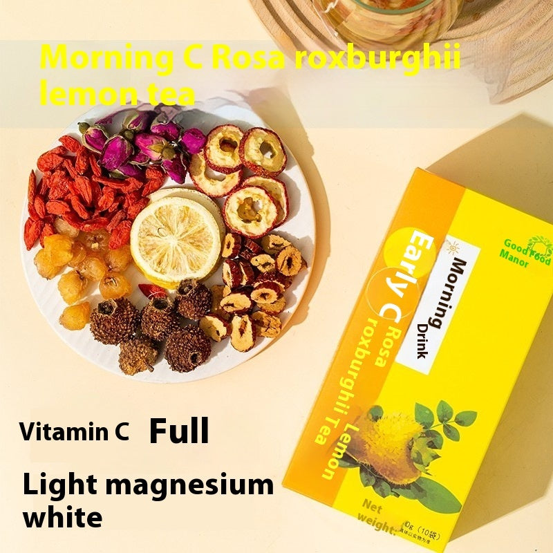 Rosy Beauty Triangle Bag Fruit Cold Tea