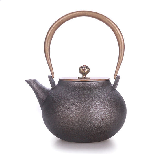 Original Iron Pot Iron Oxide Pot Cast Iron Tea Pot Tea Kettle