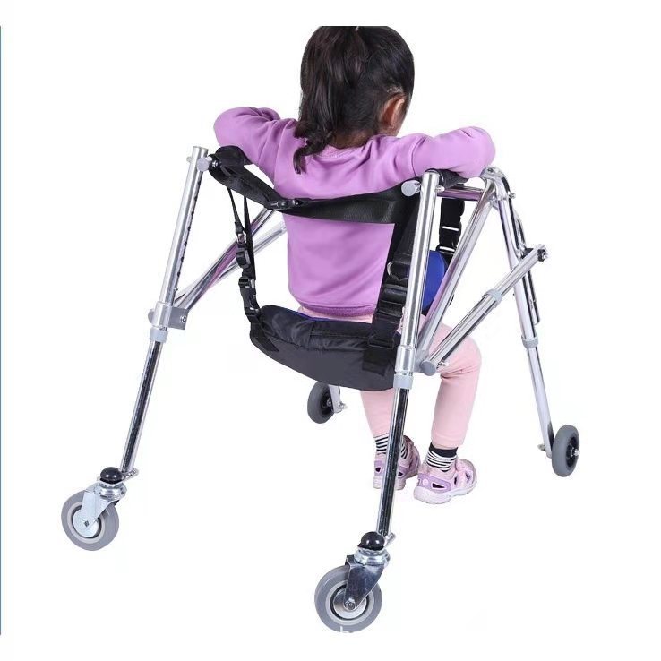 Children Standing Frame Rehabilitation Training Walker Foldable