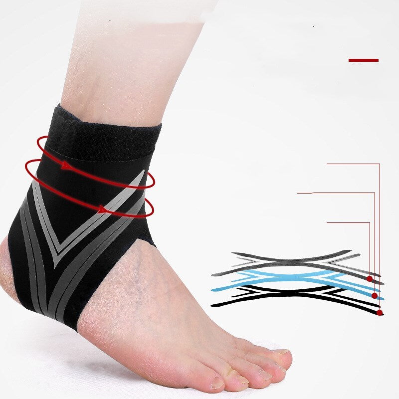 Sports Basketball Ankle Support Warm Rehabilitation Joint Bandage