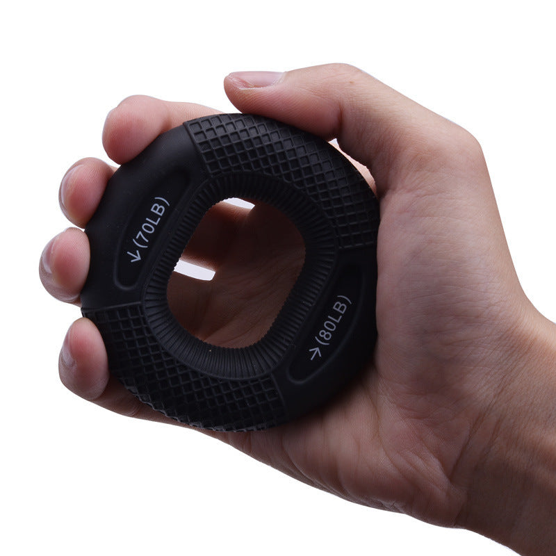 Silicone Grip Device Training Arm Muscle Strength Rehabilitation Grip Ring