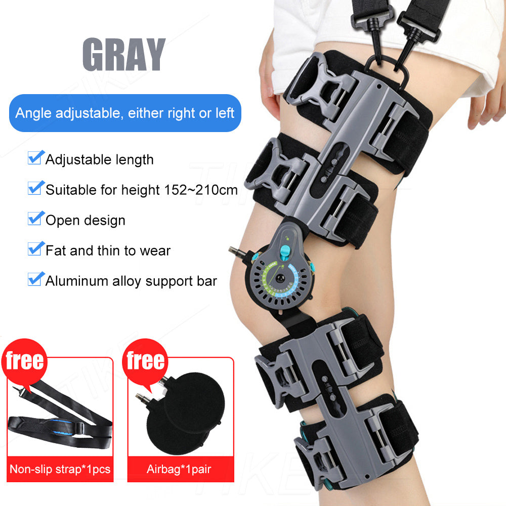 Adjustable Knee Fixation Brace Lower Extremity Support