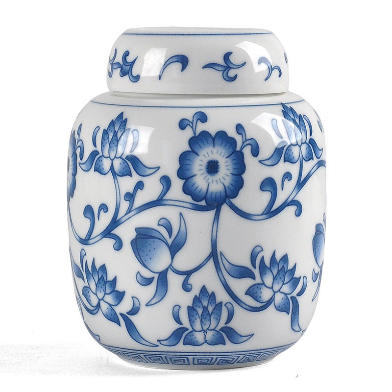 Blue And White Porcelain Tea Pot Ceramic Packaging Box