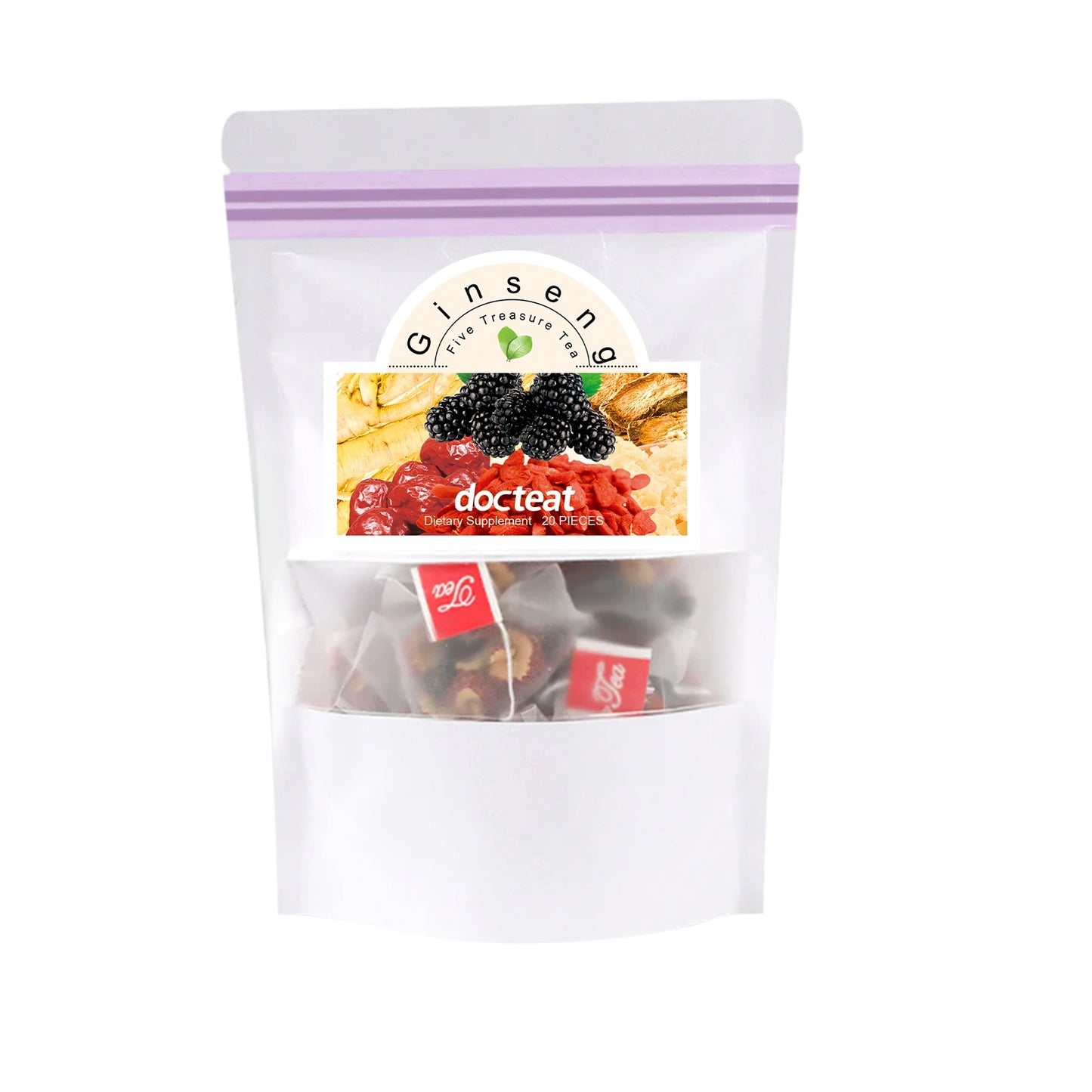 Ginseng Five Treasure Tea