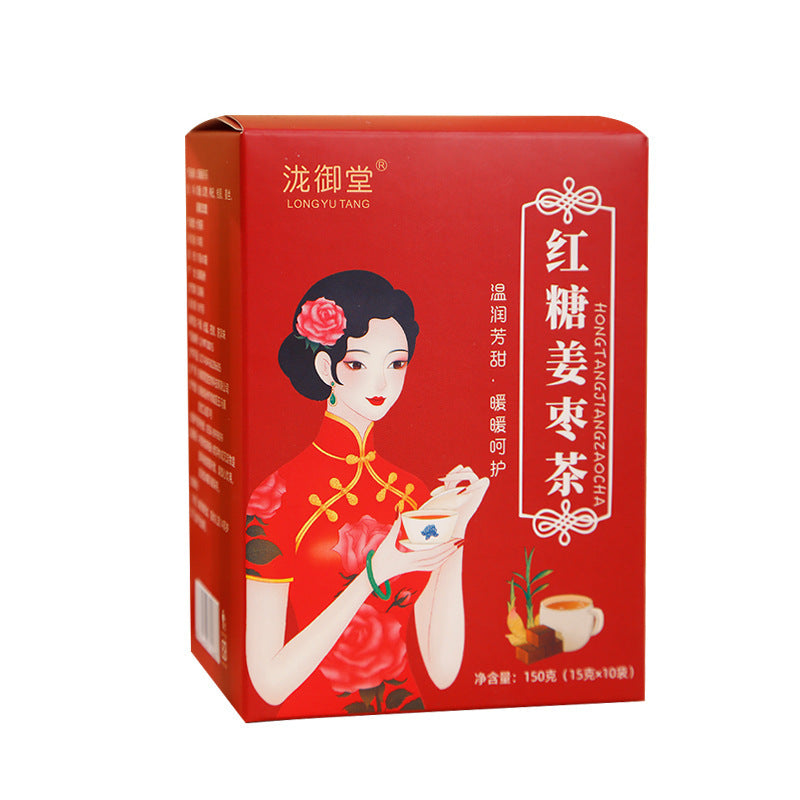 Ginger Tea With Brown Sugar Red Dates Cinnamon Wolfberry Shredded Ginger Tea Health-enhancing Herbal Tea Tea Bags