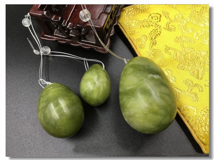 Natural Jade Egg Massager For Postpartum Rehabilitation
