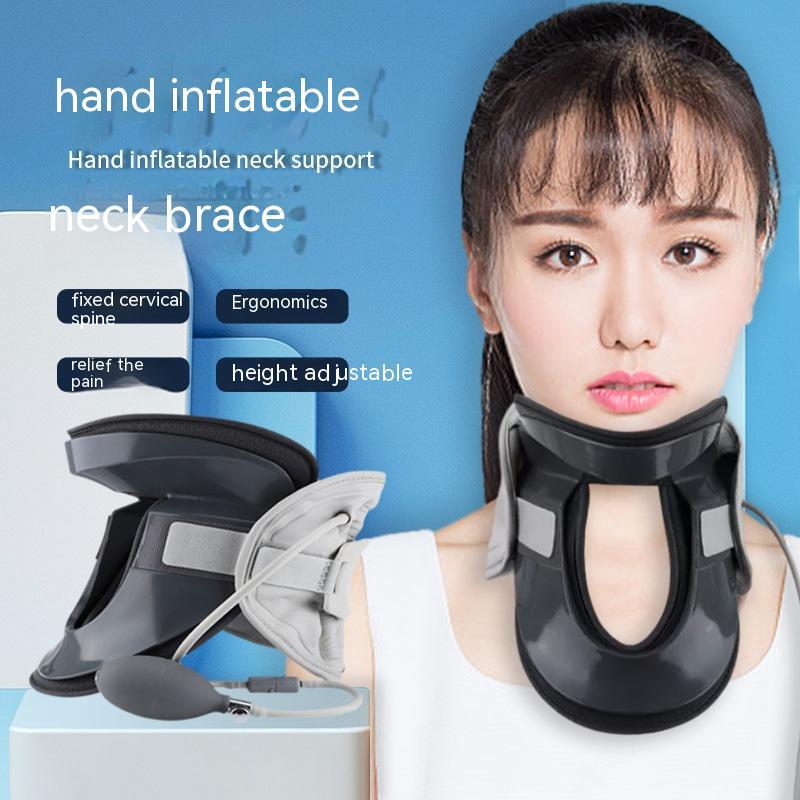 Inflatable Cervical Neck Brace Neck Support Office Pillowcase