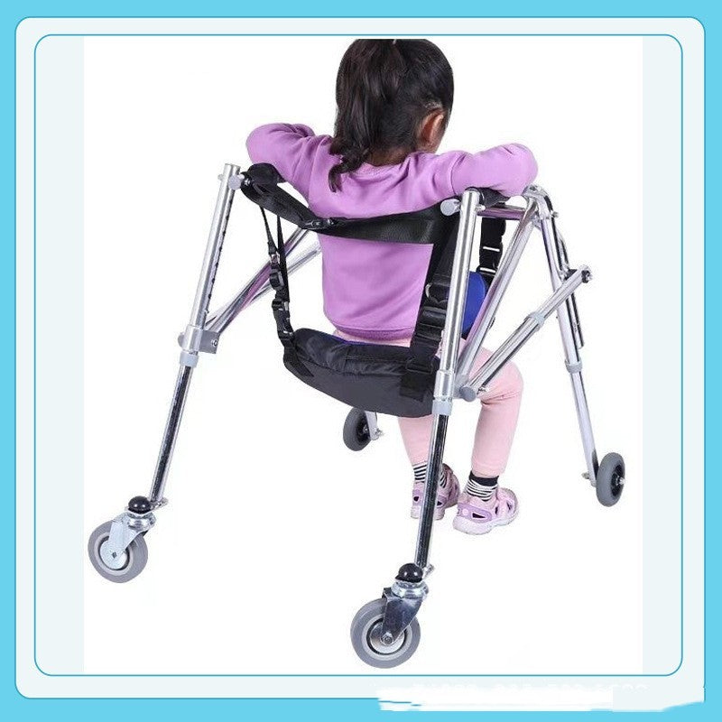 Children Standing Frame Rehabilitation Training Walker Foldable