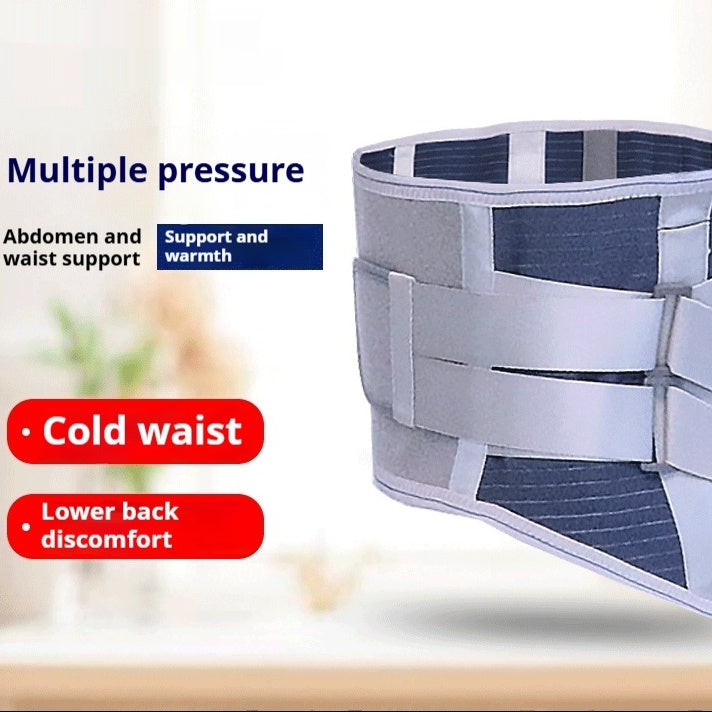 Multiple Pressure Fixed Breathable Lumbar Support Waist Supporter
