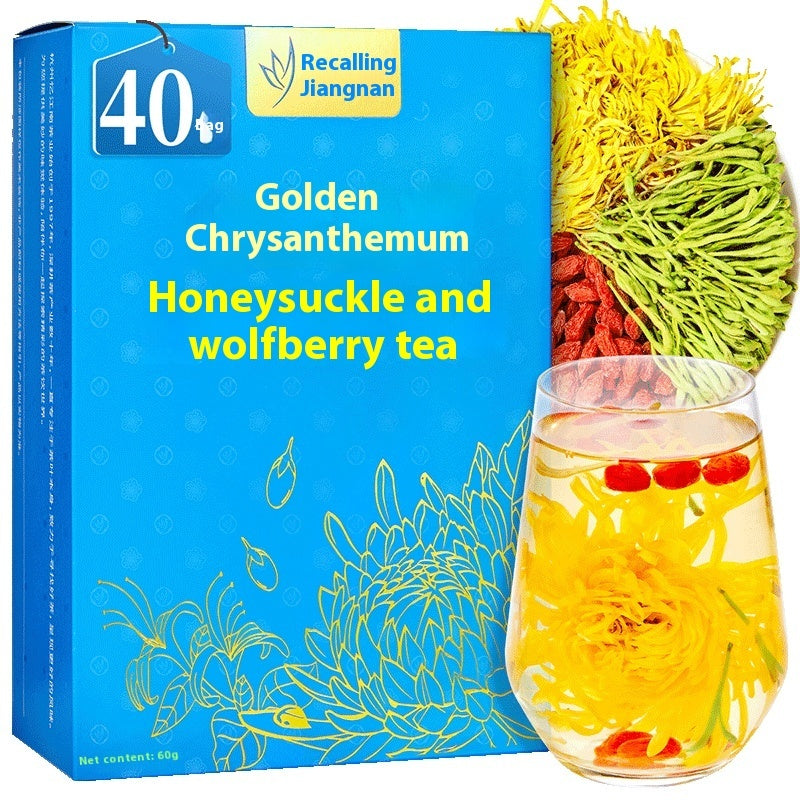 Honeysuckle Medlar Cassia Seed Stay Up Late Cool Tea