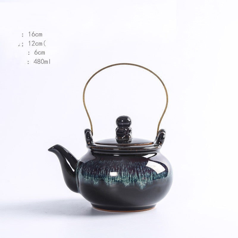 Jianjian Teapot Single Pot Ceramic Tea Set