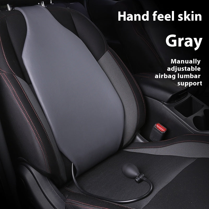 Car Air Lumbar Support Pillow Support Waist Back Cushion Waist Pillow Comfortable