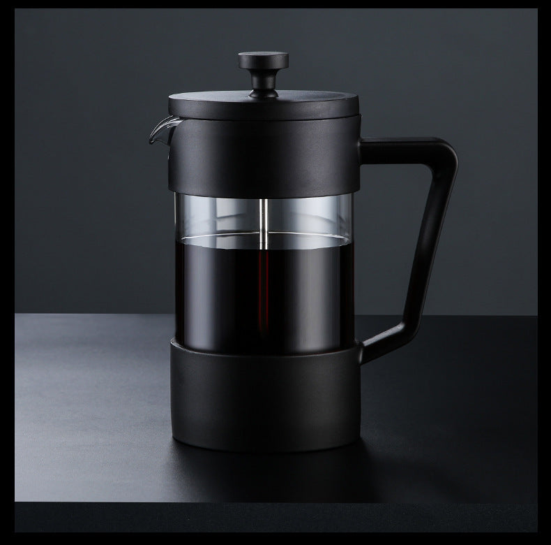 Stainless Steel 304 Press Pot Coffee Pot For Filtering Tea