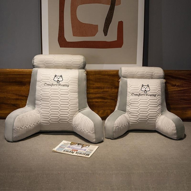 Cartoon Ice Silk Latex Lumbar Support Pillow Tatami Bay Window Cushion