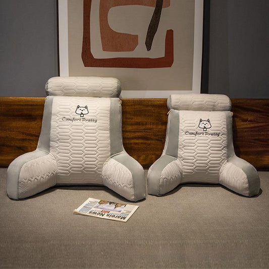 Cartoon Ice Silk Latex Lumbar Support Pillow Tatami Bay Window Cushion