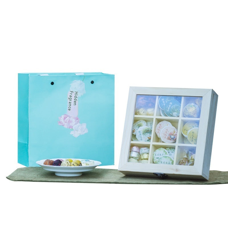 Chrysanthemum Jasmine Flower Danfeng Peony Flower Combination Flower And Fruit Tea Gift Box