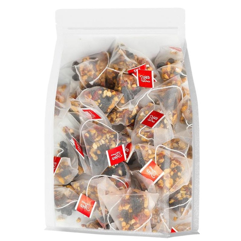 Ginseng Five Treasures Tea Kidney Tea,  Traditional Chinese Herbal Tea, Natural Organic Kidney Cleanse Detox Tea For Women & Men, 7 Precious Ingredients Formula