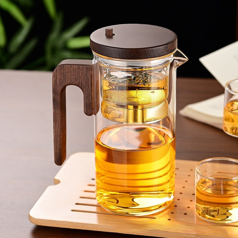 Does Not Stainless Steel Tea Strainers Glass Piaoyi Tea Pot