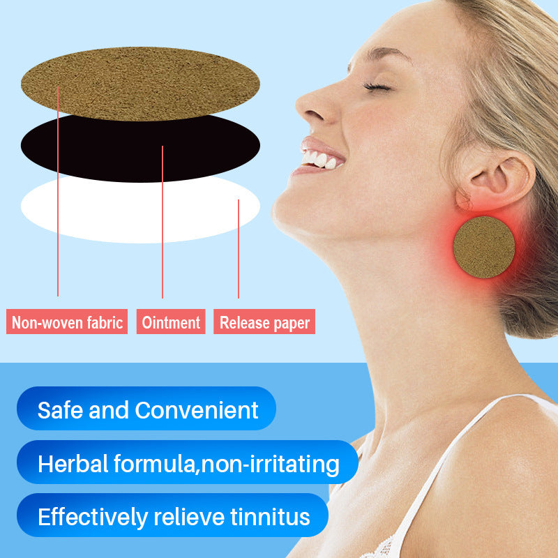KanyeHB Ear Rehabilitation Cream Tinnitus Ear Back Sticker Ear Rehabilitation Plaster