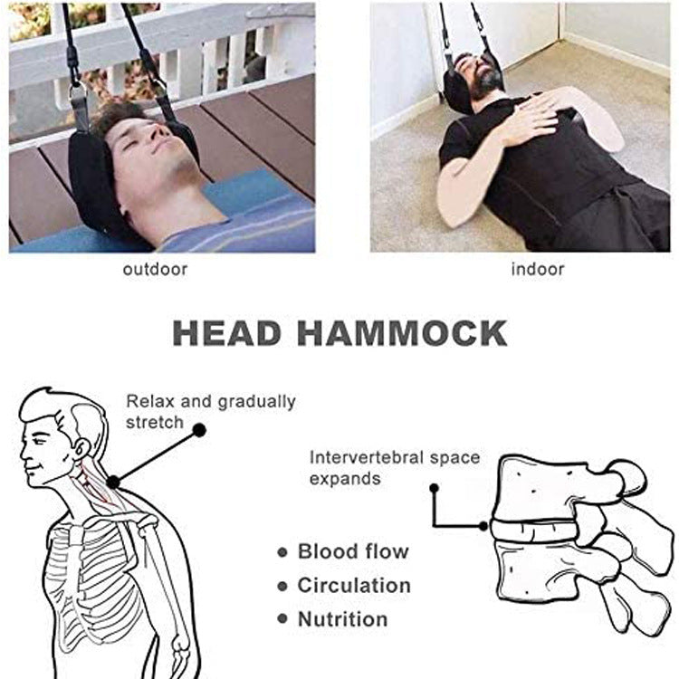 Neck Hammock Cervical Spine Tensioner Breathable Comfortable Neck Tensioner