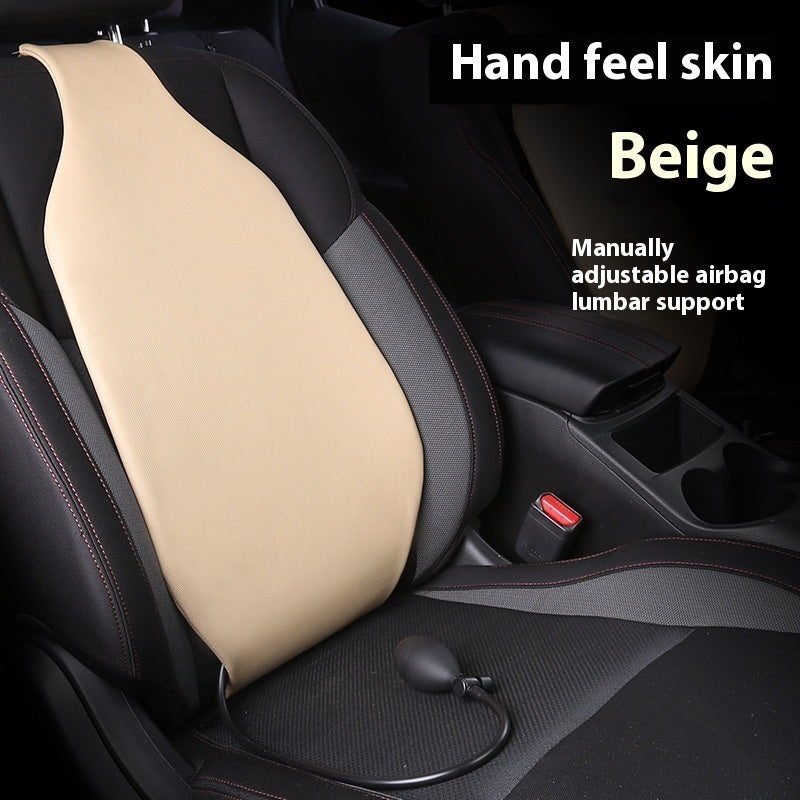 Car Air Lumbar Support Pillow Support Waist Back Cushion Waist Pillow Comfortable