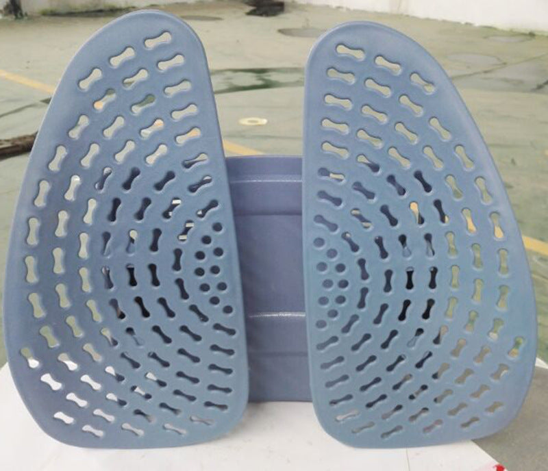 Car Lumbar Support Breathable Mesh Lumbar Pad Elastic And Comfortable Back Cushion