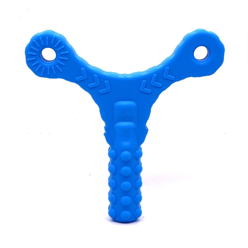 Mouth Muscle Trainer Tool T Shape Speech Rehabilitation Sound Molar Rod