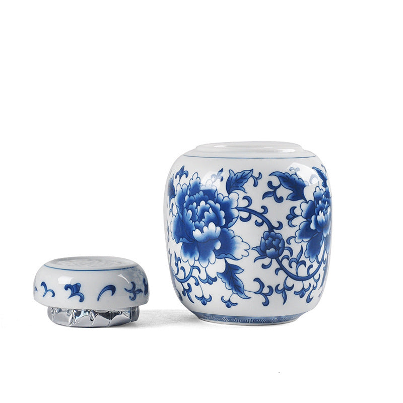Blue And White Porcelain Tea Pot Ceramic Packaging Box