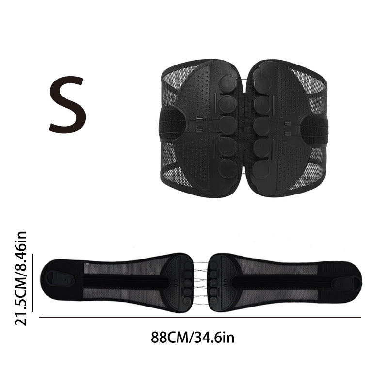 Adjustable Breathable Lumbar Support Waist Supporter