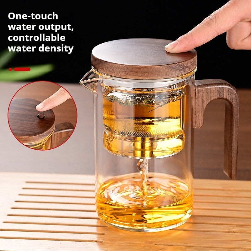 Does Not Stainless Steel Tea Strainers Glass Piaoyi Tea Pot